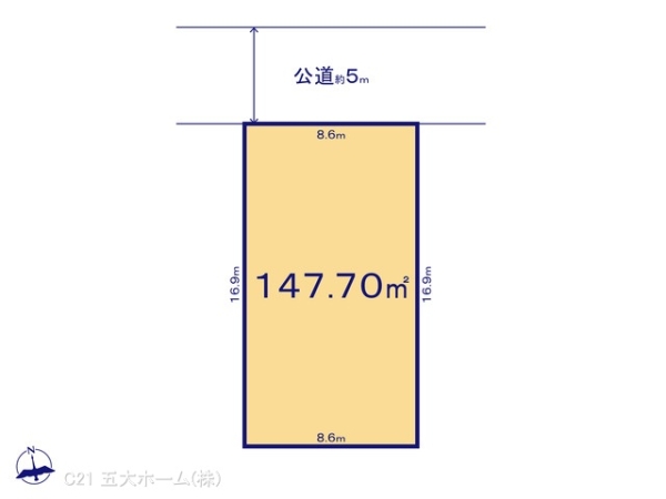 柏市柏の葉３丁目の売土地
