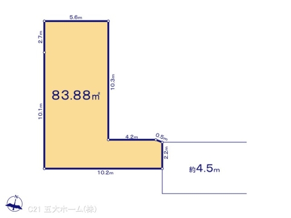 葛飾区奥戸４丁目の売土地