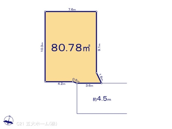 葛飾区奥戸４丁目の売土地