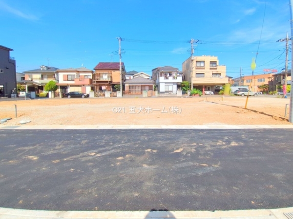 三郷市戸ケ崎5丁目の土地(現地土地写真)
