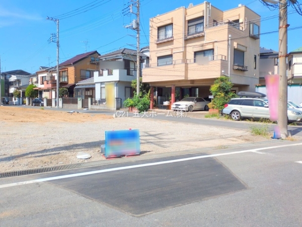 三郷市戸ケ崎5丁目の土地(現地土地写真)