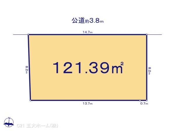 三郷市戸ケ崎５丁目の売土地