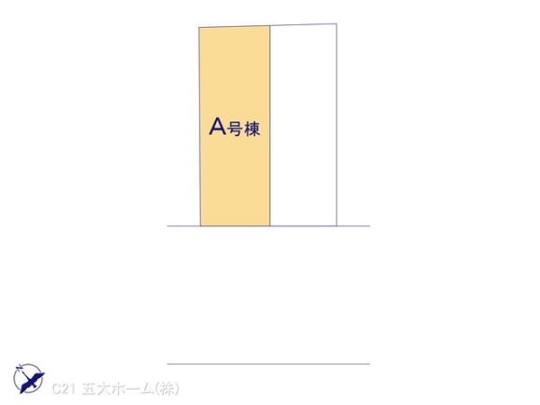 市川市南大野1丁目の新築一戸建(全体区画図)