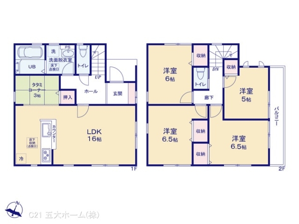 松戸市五香２丁目の新築一戸建