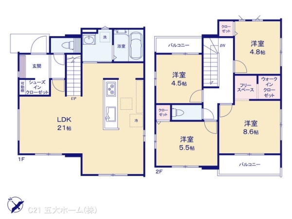 野田市宮崎の新築一戸建