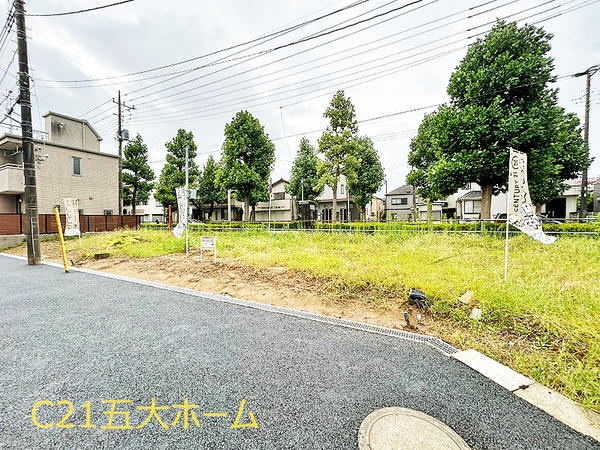 松戸市西馬橋1丁目の土地(現地土地写真)