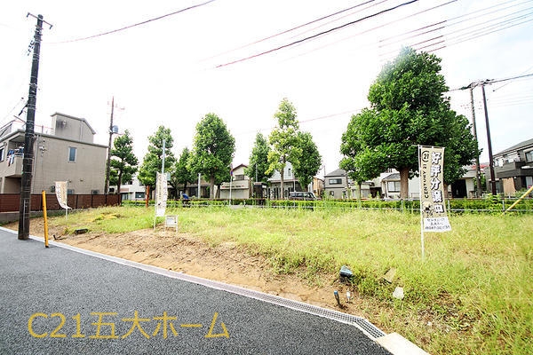 松戸市西馬橋1丁目の土地(現地土地写真)