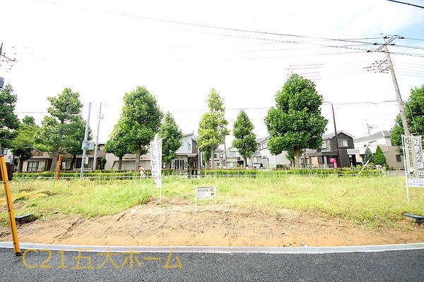 松戸市西馬橋1丁目の土地(現地土地写真)