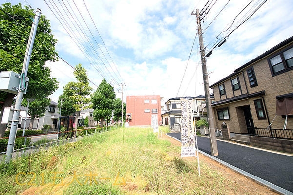 松戸市西馬橋1丁目の土地(前面道路含む現地写真)