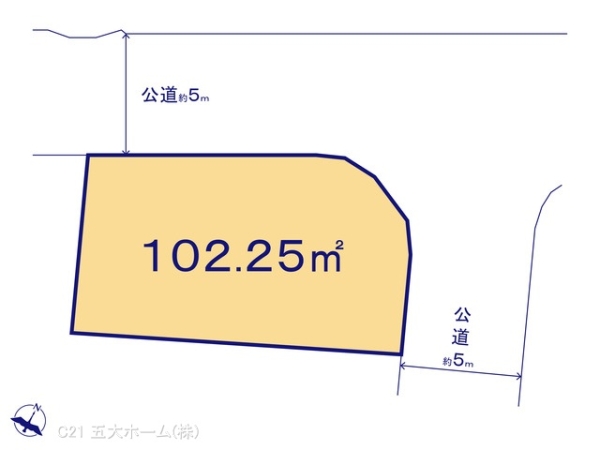 松戸市上本郷の売土地