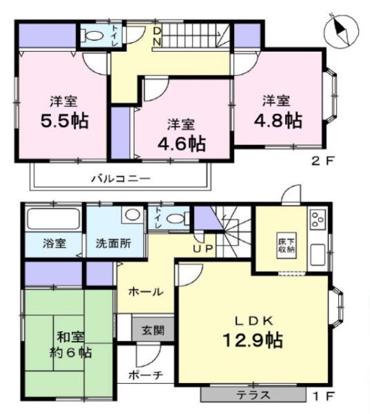 柏市逆井５丁目の中古一戸建て