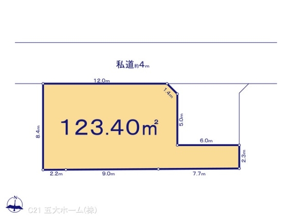 三郷市戸ケ崎５丁目の売土地