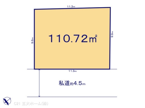 松戸市大橋の売土地