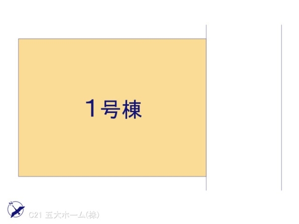市川市南大野1丁目の新築一戸建(全体区画図)