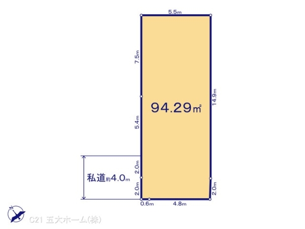 葛飾区堀切３丁目の売土地