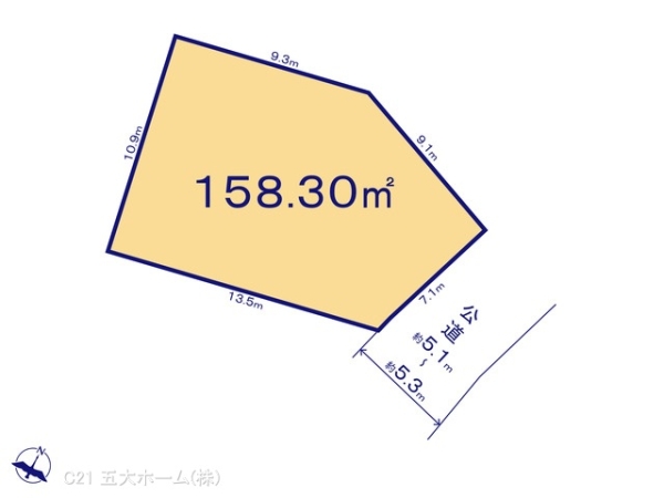 我孫子市高野山の売土地