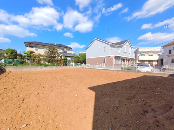 柏市花野井の土地(現地土地写真)