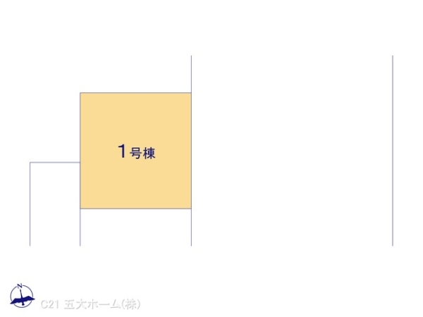 松戸市西馬橋2丁目の新築一戸建(全体区画図)