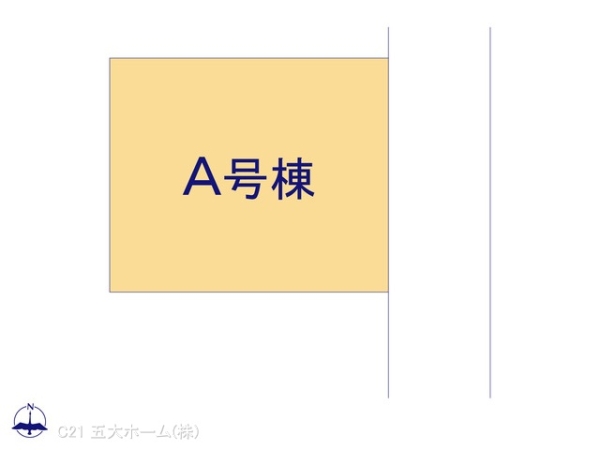 松戸市松飛台の新築一戸建(全体区画図)