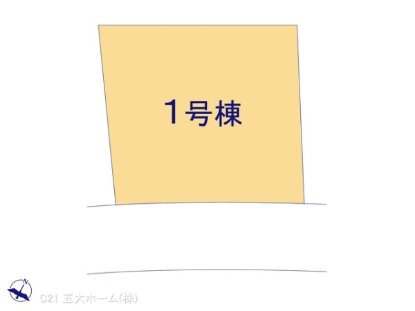 柏市加賀2丁目の新築一戸建(全体区画図)