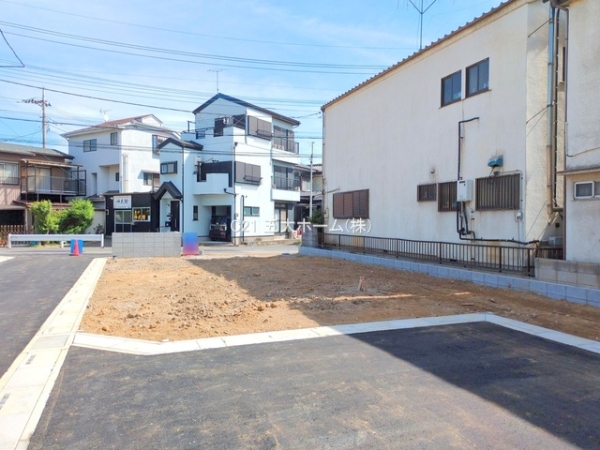 三郷市戸ケ崎5丁目の土地(現地土地写真)