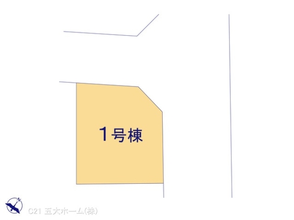 葛飾区金町4丁目の新築一戸建(全体区画図)