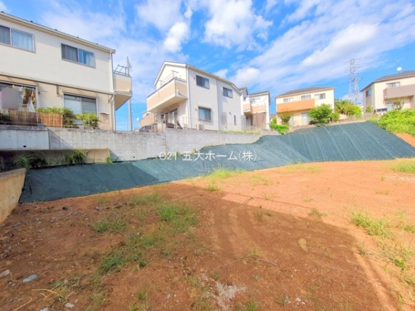 柏市新逆井1丁目の土地(現地土地写真)