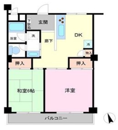 コーシン松戸マンション(間取り)