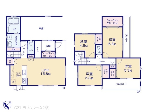 柏市南逆井４丁目の新築一戸建