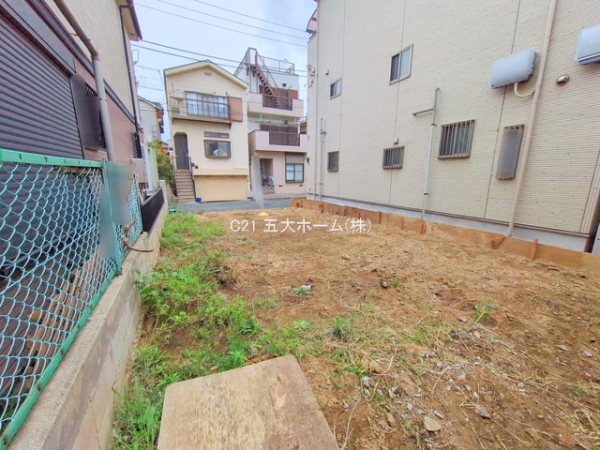 江戸川区中央2丁目の土地(現地土地写真)