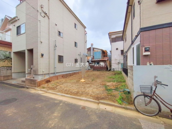 江戸川区中央2丁目の土地(現地土地写真)