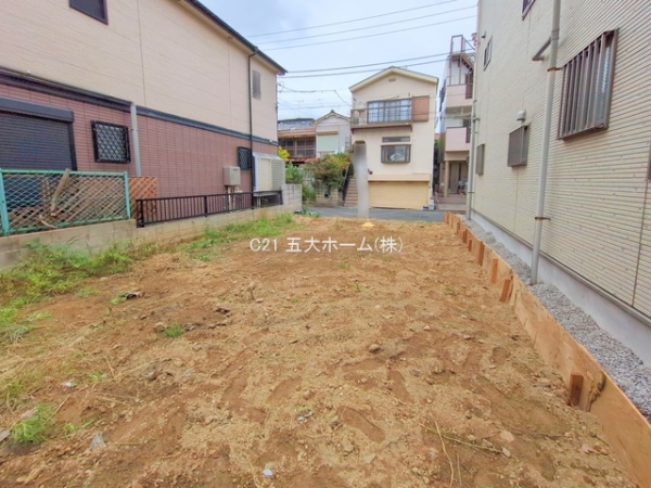 江戸川区中央2丁目の土地(現地土地写真)