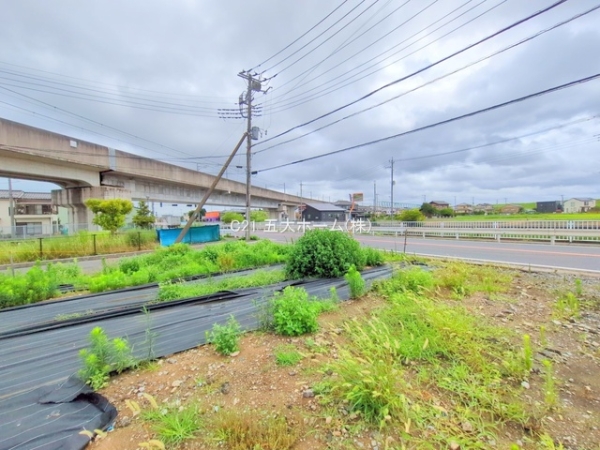 三郷市幸房の土地(現地土地写真)
