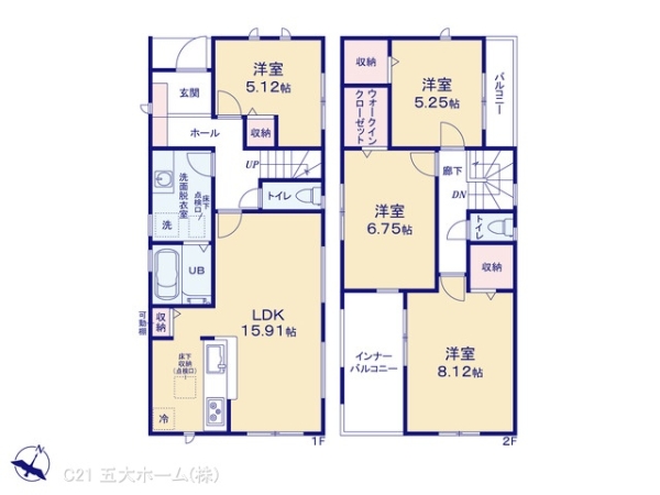 市川市東菅野５丁目の新築一戸建