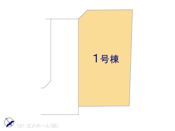 柏市酒井根2丁目の新築一戸建(全体区画図)