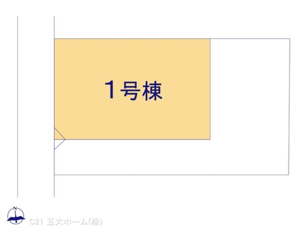 流山市江戸川台東3丁目の新築一戸建(全体区画図)