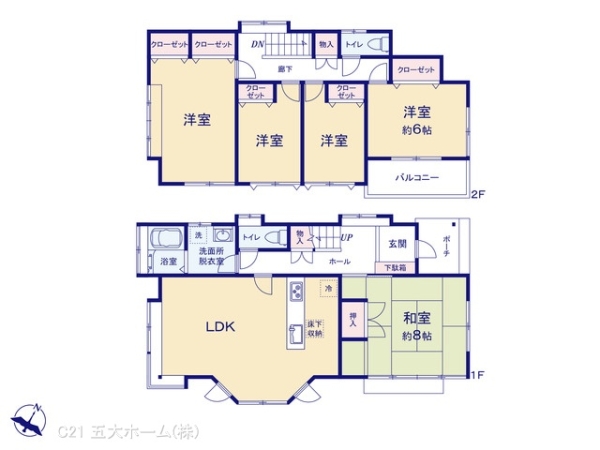柏市南逆井３丁目の中古一戸建て