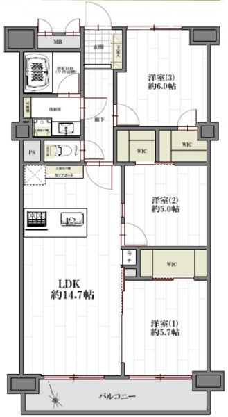新松戸東パークハウスＡ棟