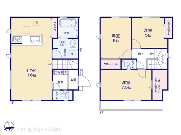 葛飾区東金町７丁目の新築一戸建