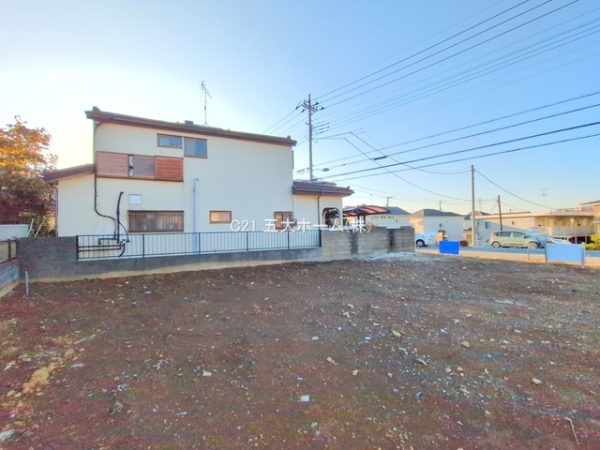 柏市花野井の土地