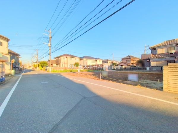 柏市花野井の土地