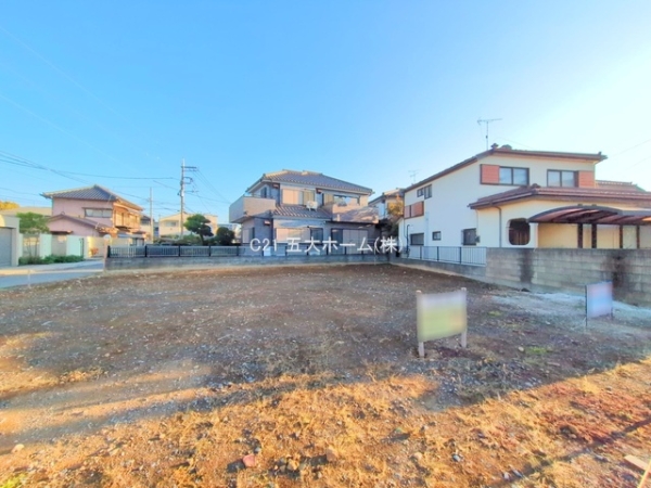 柏市花野井の土地