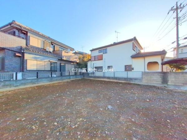 柏市花野井の土地