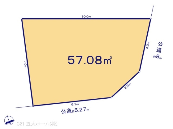 市川市広尾２丁目の売土地