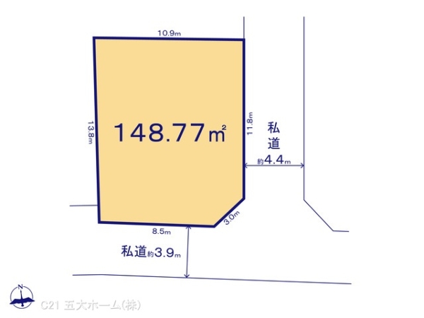 我孫子市下ケ戸の売土地