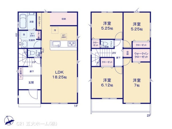 市川市曽谷４丁目の新築一戸建