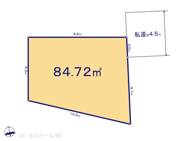 市川市北方町４丁目の売土地