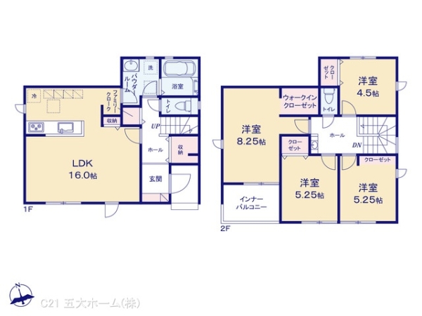 流山市松ケ丘５丁目の新築一戸建