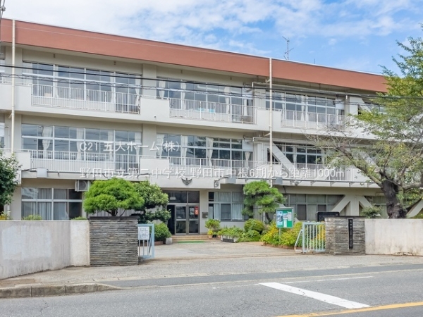 野田市中根の土地(野田市立第二中学校)