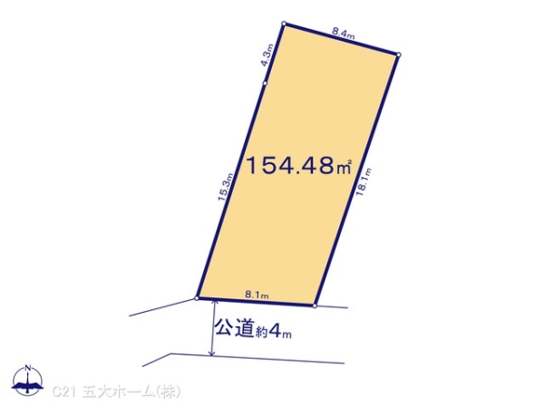 柏市日立台２丁目の売土地
